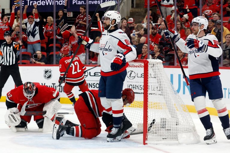 Tuch scores twice in his first game for Washington, helping the Capitals beat the Hurricanes 5-2 | iNFOnews.ca