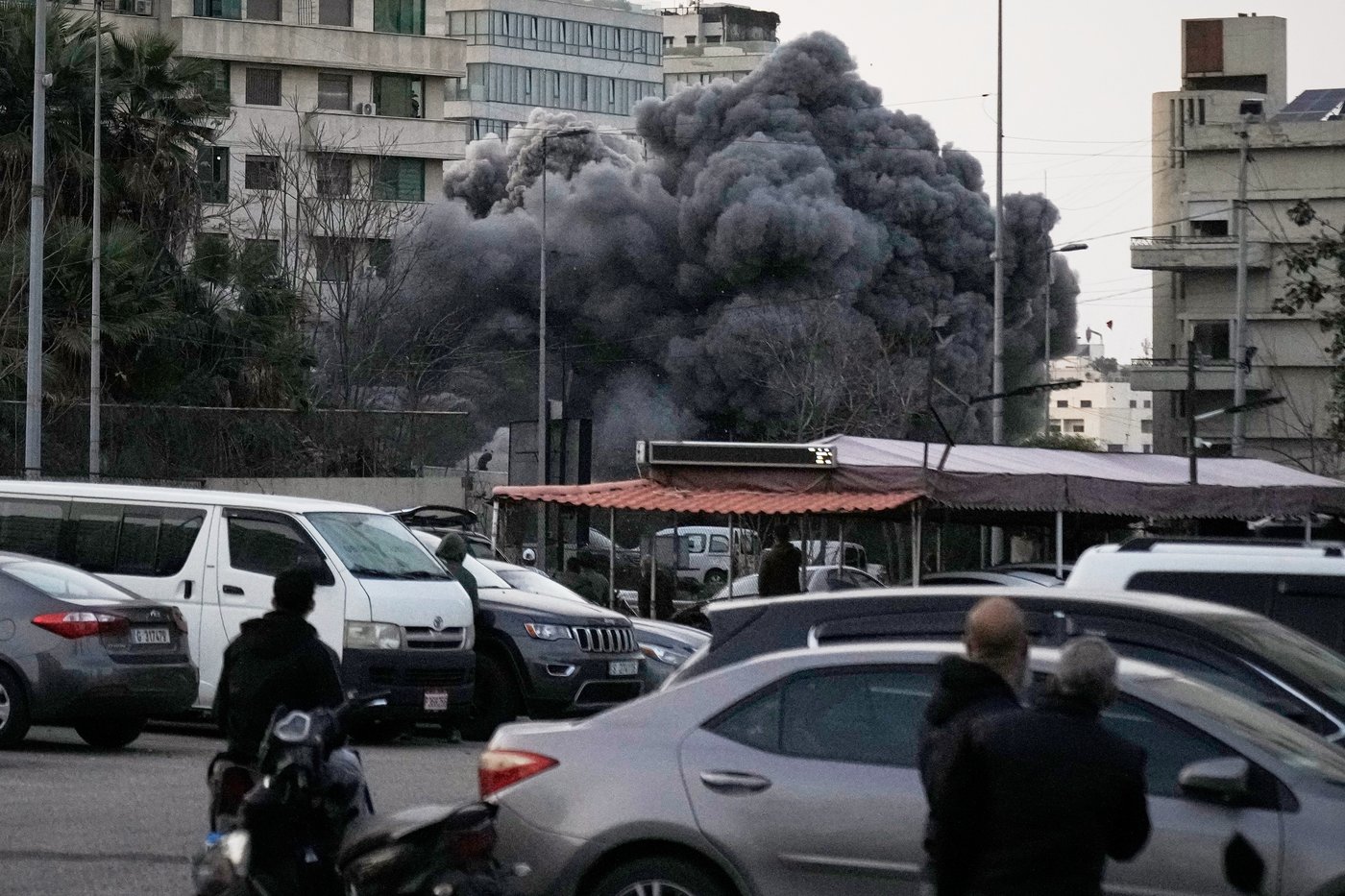 Photos of a central Beirut district struck by Israeli bombs | iNFOnews.ca