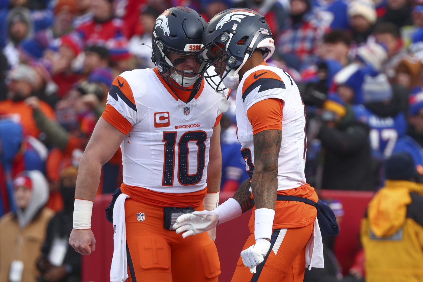 Broncos rookie QB Bo Nix learns difficult, but valuable lesson in losing playoff debut against Bills | iNFOnews.ca