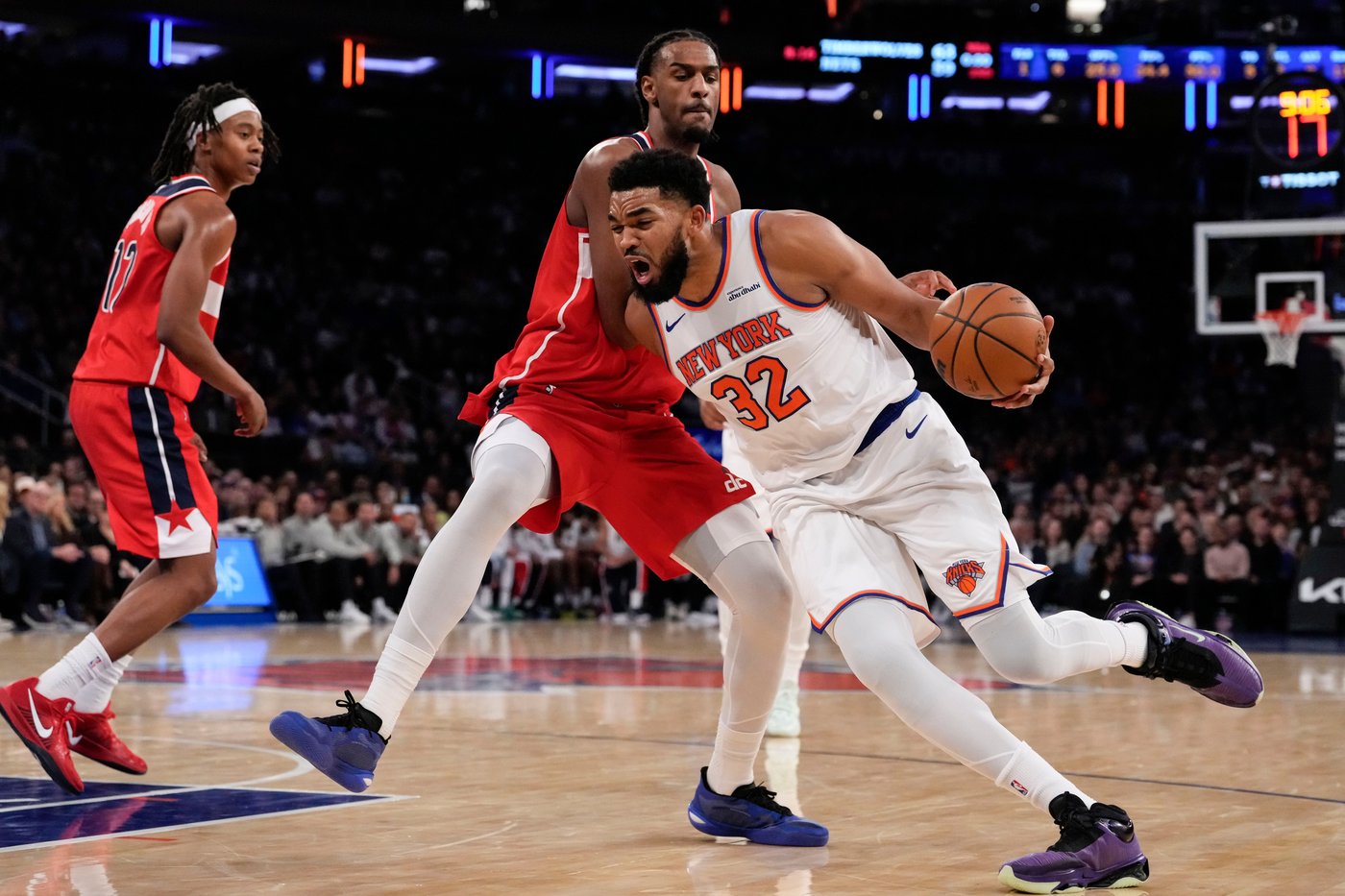 Towns scores season-high 33 points to lead the Knicks past the Wizards, 119-102 | iNFOnews.ca