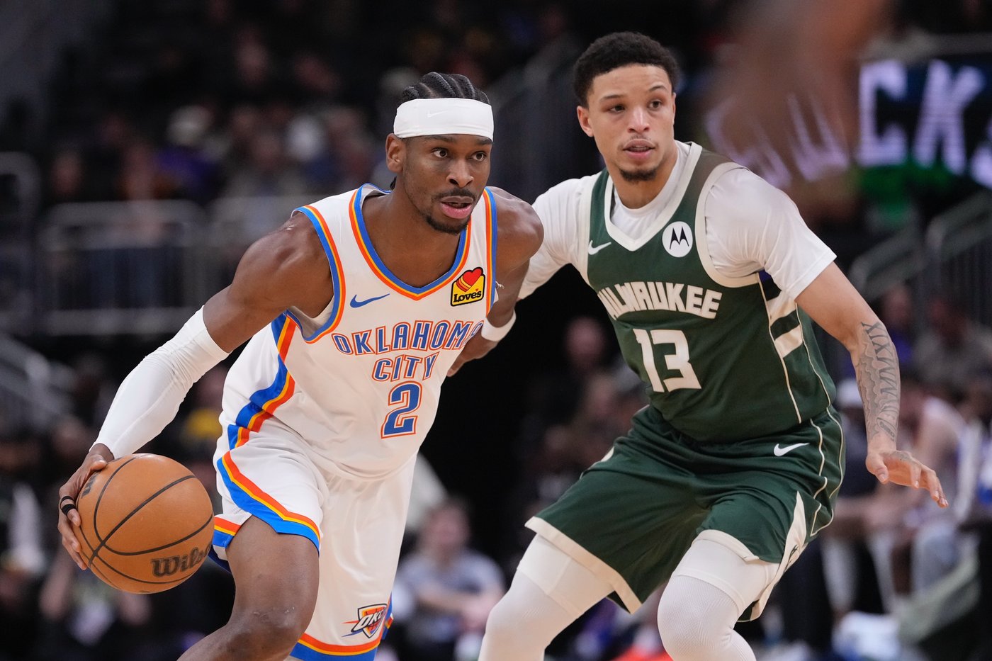 Gilgeous-Alexander scores 40 points as short-handed Thunder roll past Bucks 122-102 | iNFOnews.ca