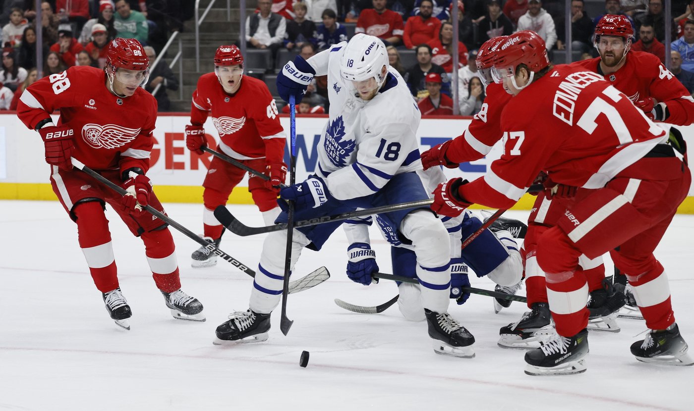 Kane reaches 1,300 points, Red Wings halt four-game slide with 4-2 win over Capitals | iNFOnews.ca