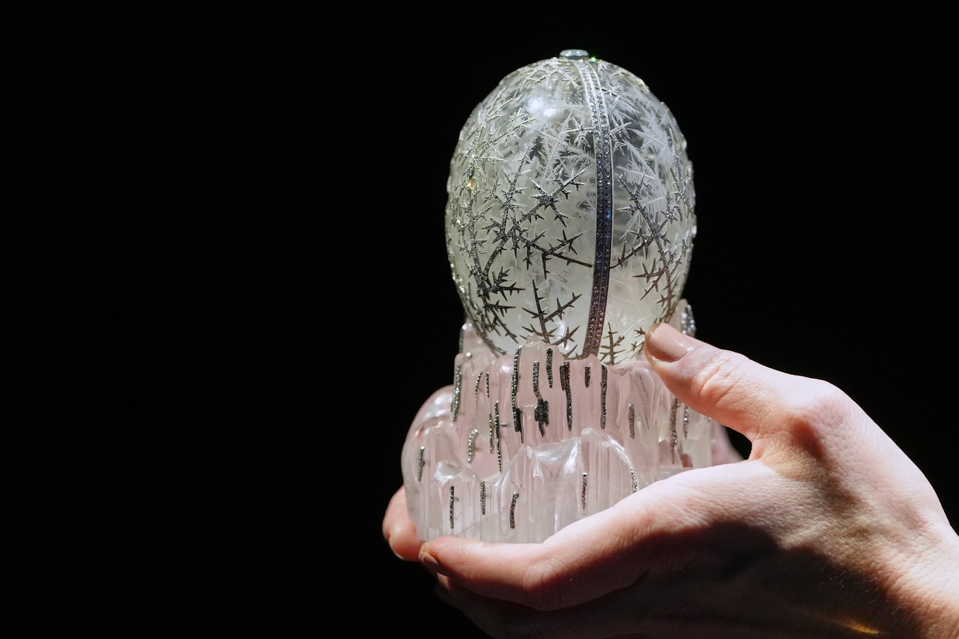 A crystal Fabergé egg crafted for Russian royalty is expected to sell for more than $26 million | iNFOnews.ca A crystal Fabergé egg crafted for Russian royalty is expected to sell for more than $26 million | iNFOnews.ca