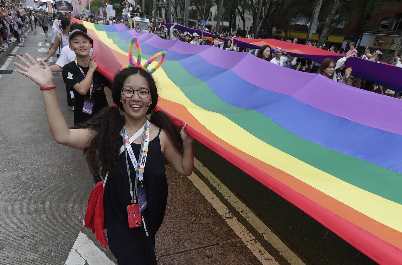Thousands gather for colorful celebration at Taiwan Pride parade | iNFOnews.ca Thousands gather for colorful celebration at Taiwan Pride parade | iNFOnews.ca