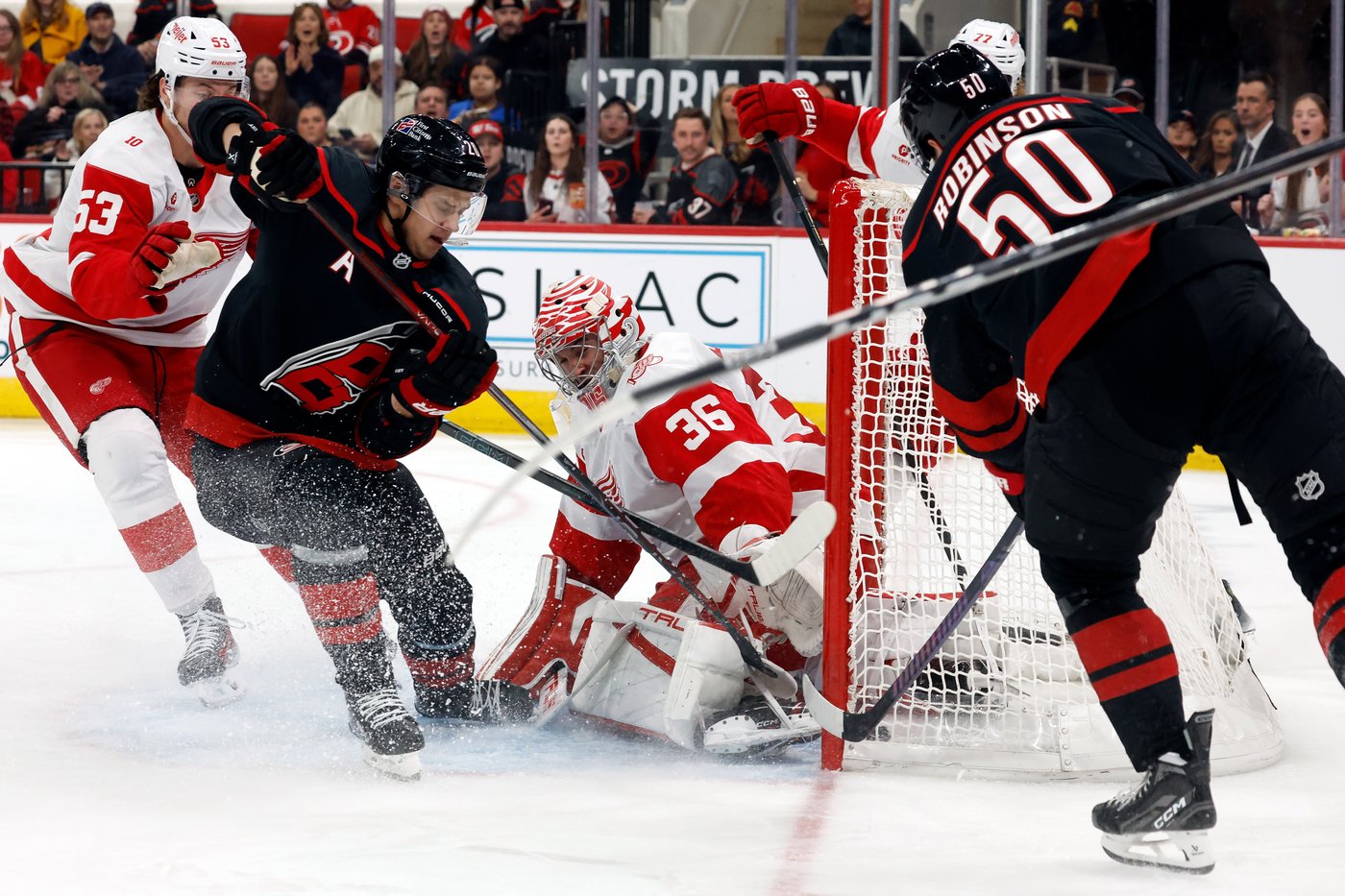 Gostisbehere, Svechnikov post 3-point games as Hurricanes beat Red Wings 5-2, end 3-game skid | iNFOnews.ca