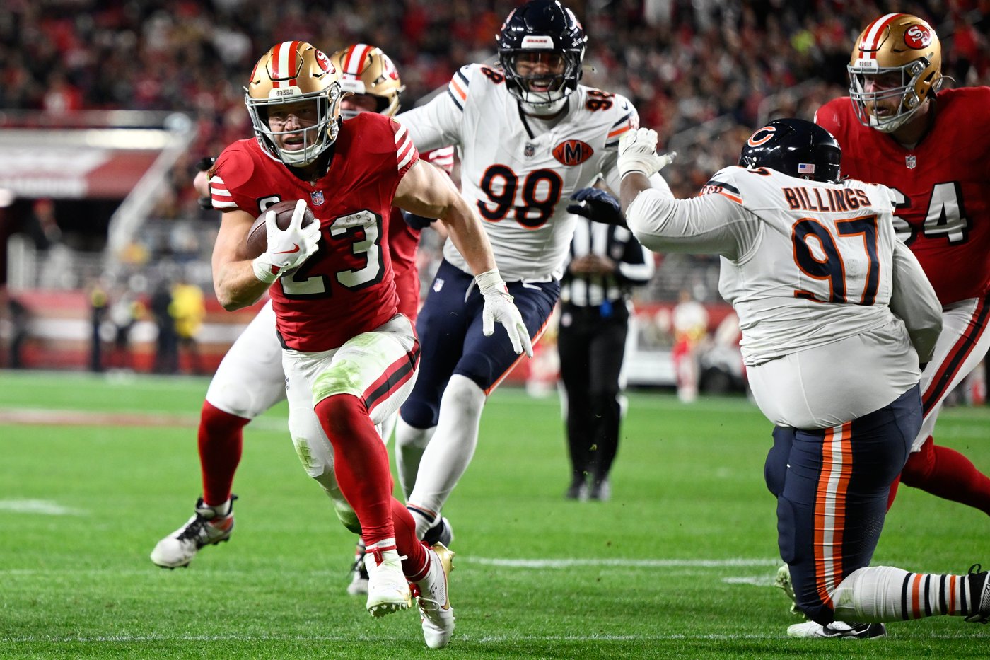 Brock Purdy and the 49ers hang on to beat the Bears 42-38 and have a shot at top NFC seed | iNFOnews.ca