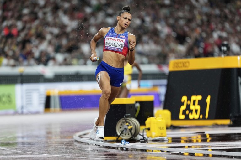 McLaughlin-Levrone romps in the rain to an American 4x400 victory at worlds | iNFOnews.ca