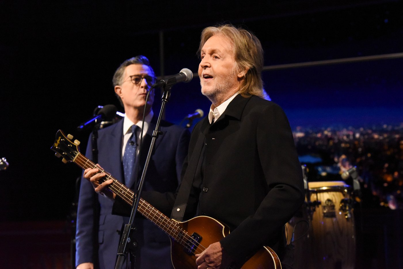 Paul McCartney helps Stephen Colbert say goodbye to 'The Late Show' in ambitious final show | iNFOnews.ca Paul McCartney helps Stephen Colbert say goodbye to 'The Late Show' in ambitious final show | iNFOnews.ca