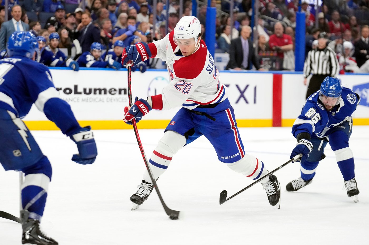 Kucherov, Tolvanen, Slafkovsky named NHL's three stars of the week | iNFOnews.ca
