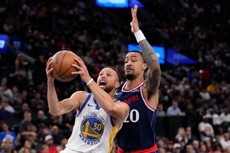 Stephen Curry, Al Horford lead Warriors past Clippers 126-121 with a huge play-in comeback | iNFOnews.ca