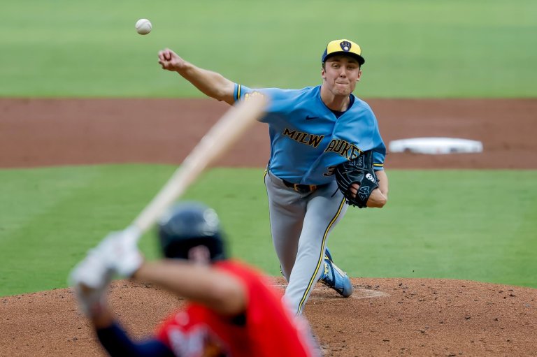 Brewers' Jacob Misiorowski hits 104.2 mph, gives up 2 runs against Braves | iNFOnews.ca
