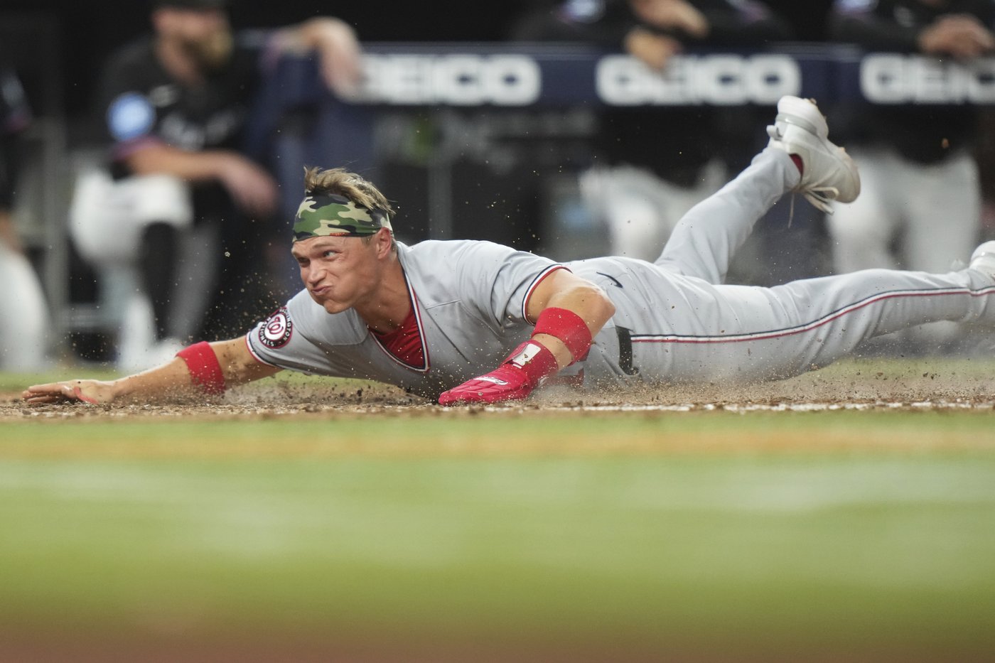 Nathaniel Lowe drives in 3 runs, Nationals score 7 unanswered runs to beat Marlins 7-4 | iNFOnews.ca
