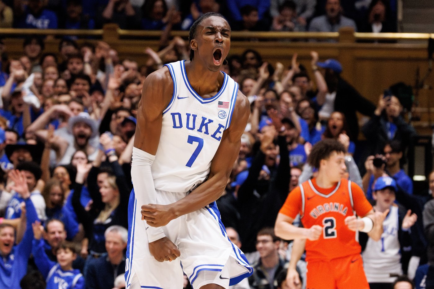 Evans, Boozer help No. 1 Duke beat No. 11 Virginia 77-51 to clinch ACC Tournament's top seed | iNFOnews.ca Evans, Boozer help No. 1 Duke beat No. 11 Virginia 77-51 to clinch ACC Tournament's top seed | iNFOnews.ca