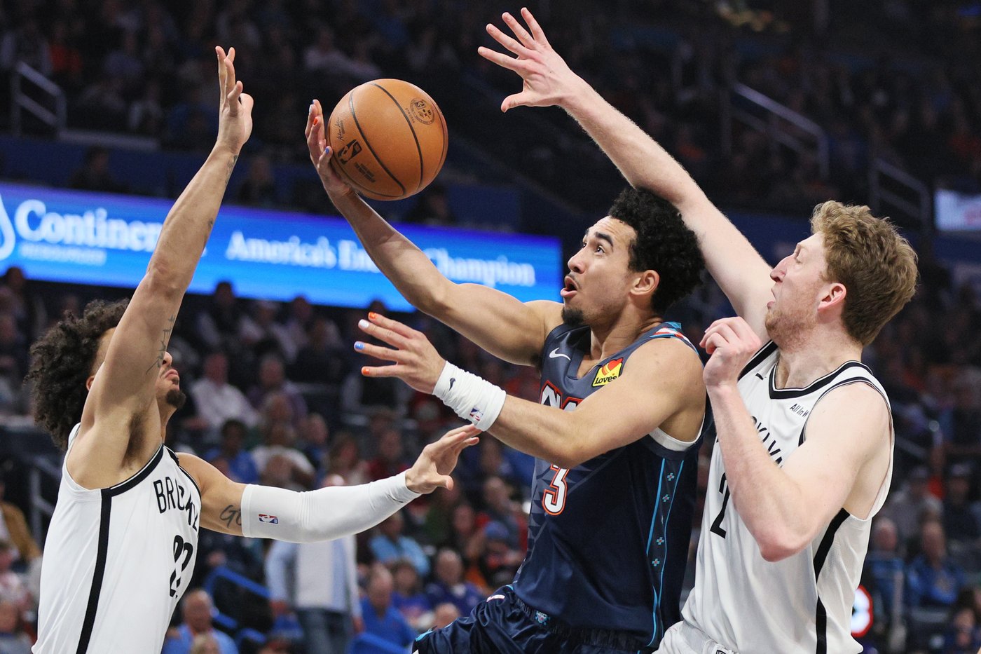 New acquisition Jared McCain scores 21 as the Thunder beat the Nets 105-86 | iNFOnews.ca