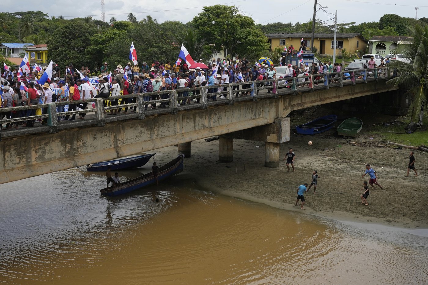 Planned water reserve intended to ease shortages in the Panama Canal fuels river protest | iNFOnews.ca Planned water reserve intended to ease shortages in the Panama Canal fuels river protest | iNFOnews.ca