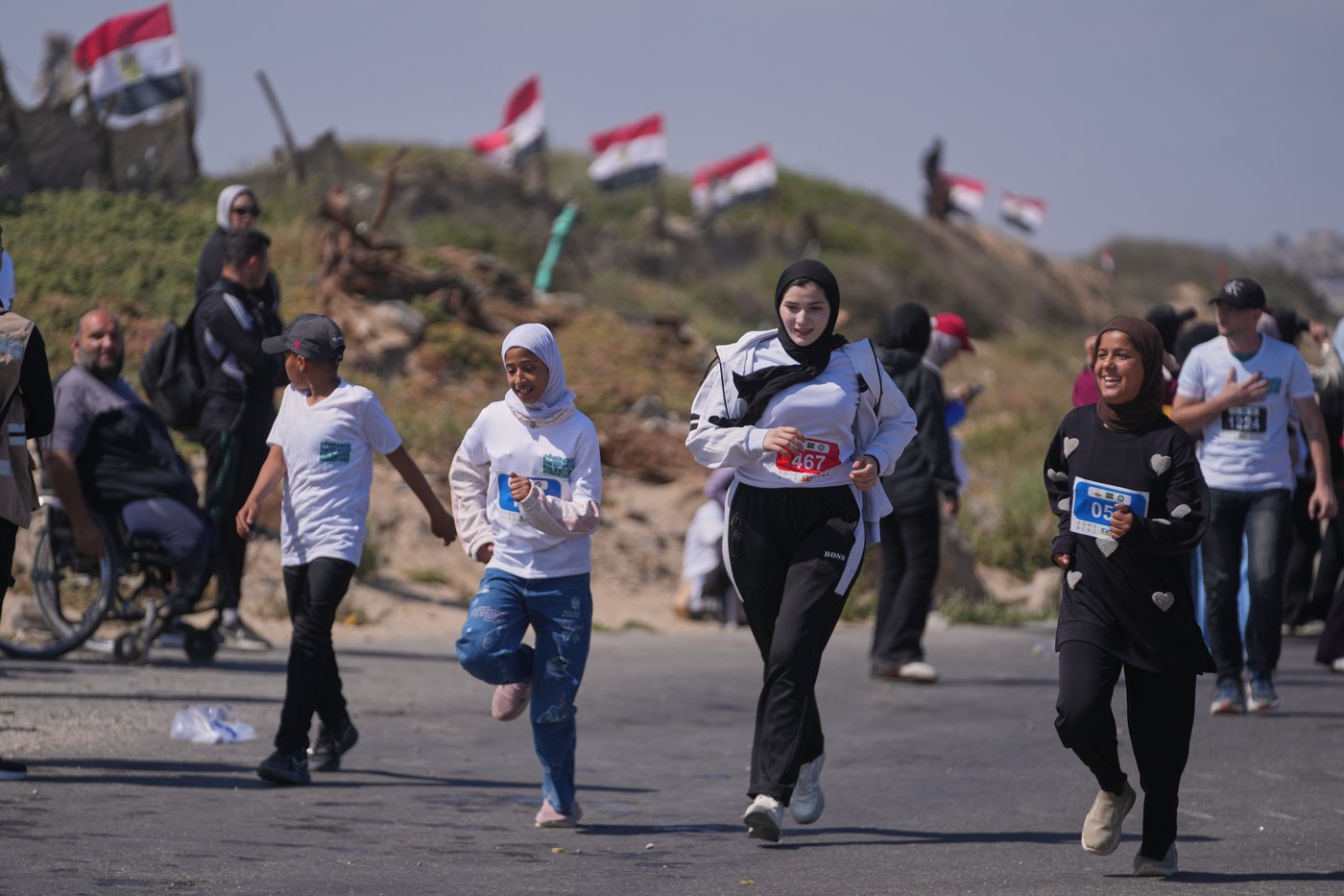 Photos of the Palestinian marathon | iNFOnews.ca