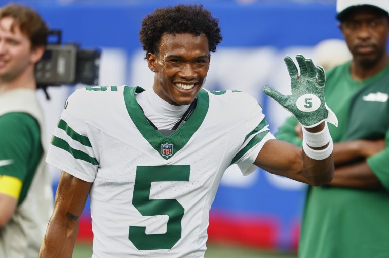 Jets' Garrett Wilson says he learned a lot from Aaron Rodgers, but they haven't talked since he left | iNFOnews.ca