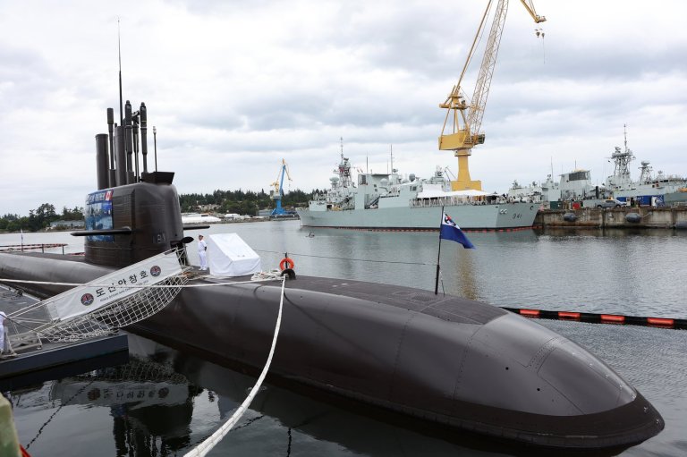 South Korean submarine in B.C. is floor model in sales pitch to supply Canada's fleet | iNFOnews.ca