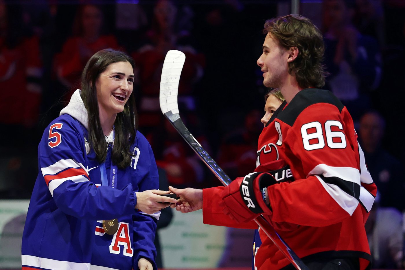 The victory lap for America's Olympic hockey champions quietly shed politics from the celebration | iNFOnews.ca The victory lap for America's Olympic hockey champions quietly shed politics from the celebration | iNFOnews.ca