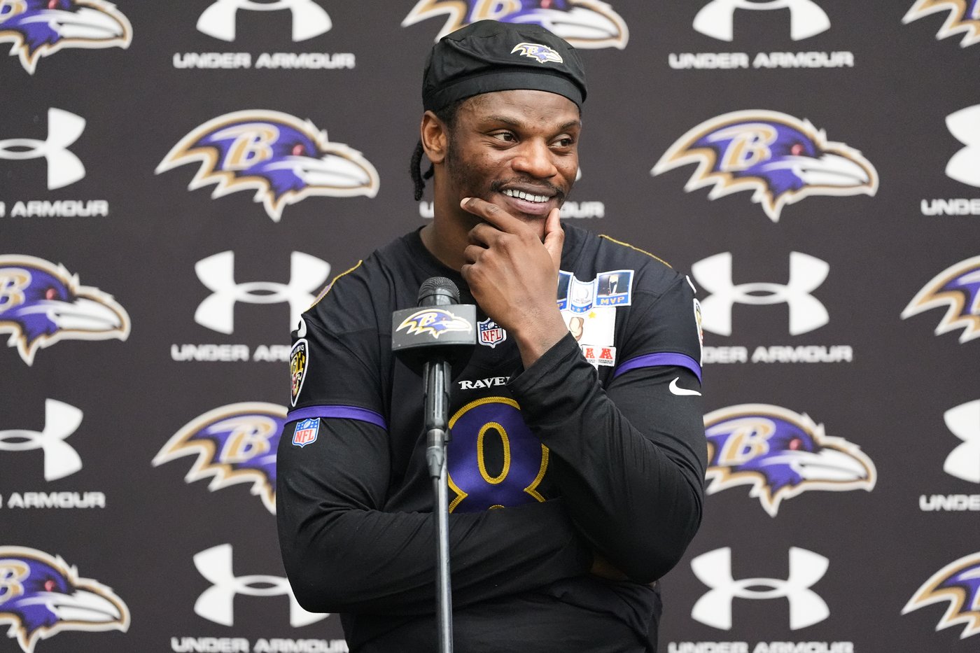 Jackson says he loves Baltimore, but steers clear of discussing his contract with the Ravens | iNFOnews.ca
