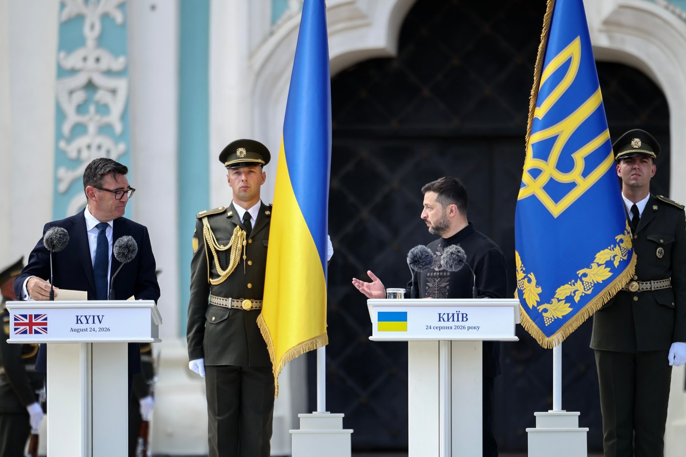 European leaders mark Ukraine’s 35th Independence Day as Russian invasion pushes on | iNFOnews.ca