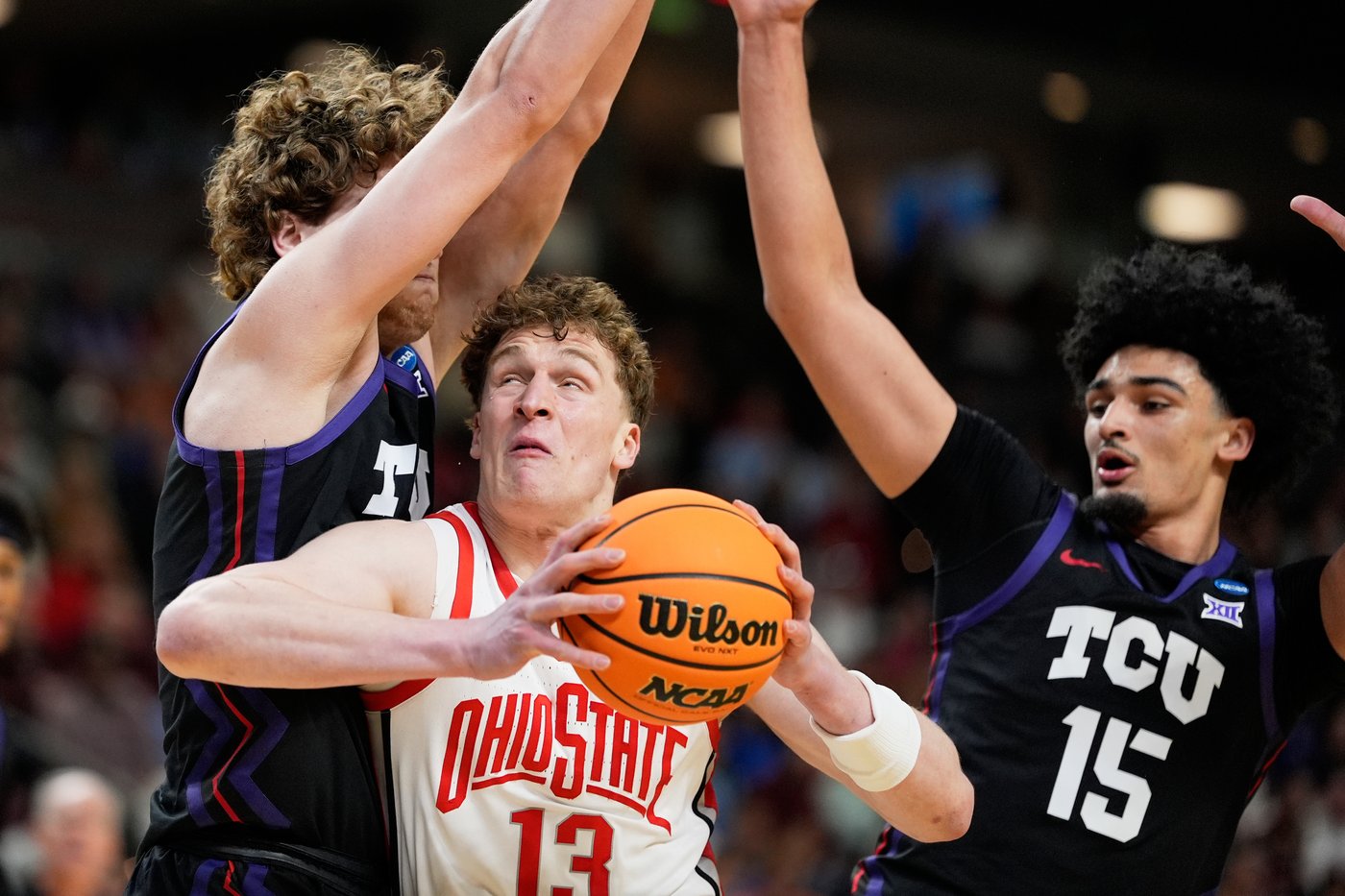 Xavier Edmonds' layup with 4.3 seconds left lifts TCU to 66-64 March Madness win over Ohio State | iNFOnews.ca