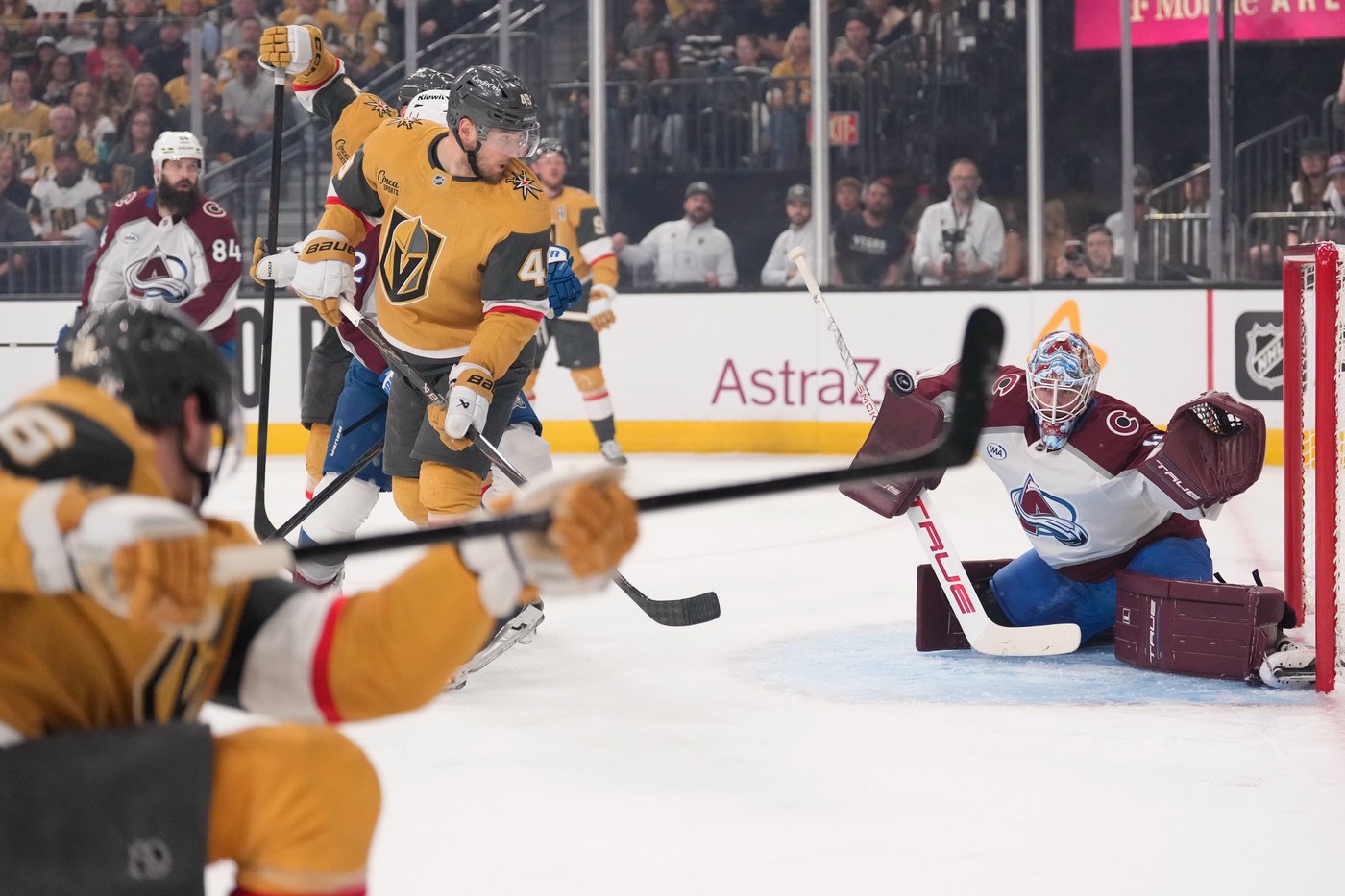 Hertl’s late winner caps Golden Knights’ wild 5-3 rally, giving them a 3-0 series lead on Avalanche | iNFOnews.ca Hertl’s late winner caps Golden Knights’ wild 5-3 rally, giving them a 3-0 series lead on Avalanche | iNFOnews.ca