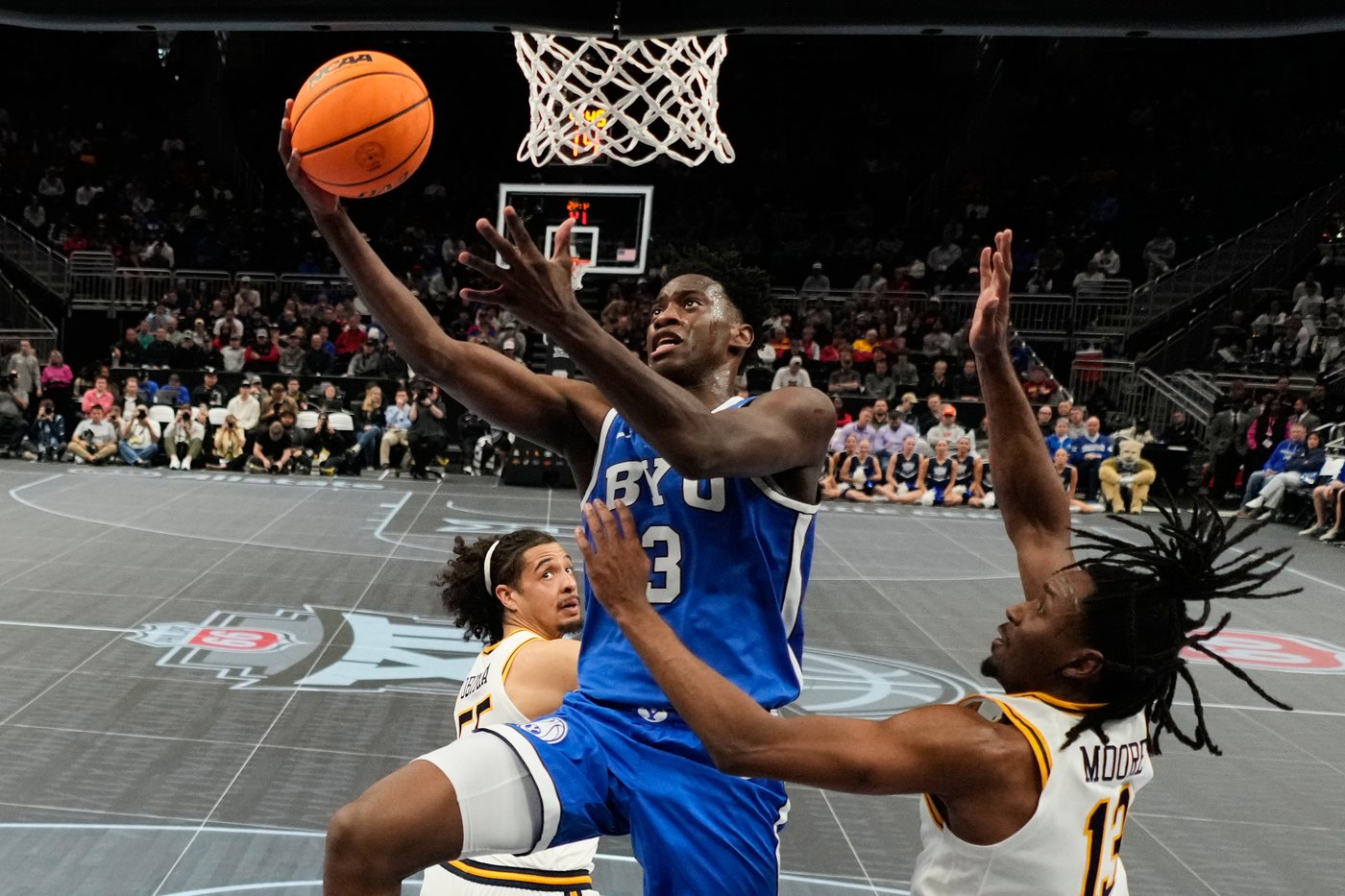 AJ Dybantsa powers BYU past West Virginia 68-48, setting up a Big 12 quarterfinal with No. 5 Houston | iNFOnews.ca