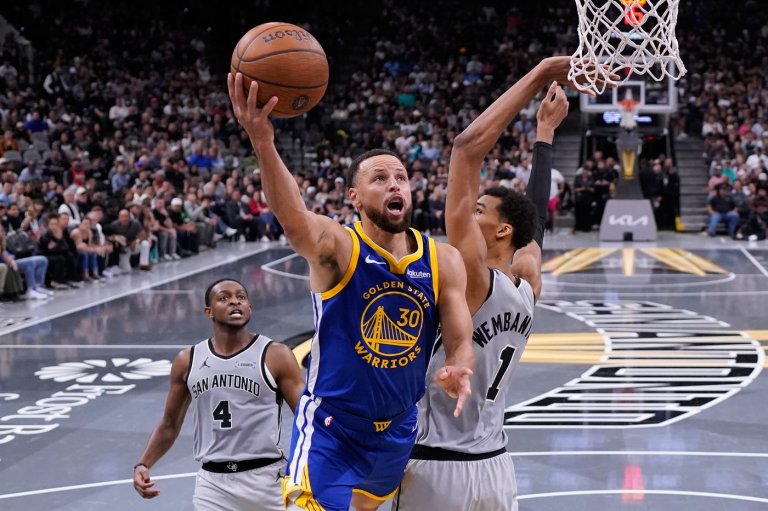 Curry scores season-high 49 points as Warriors beat Wembanyama, Spurs 109-108 in NBA Cup | iNFOnews.ca