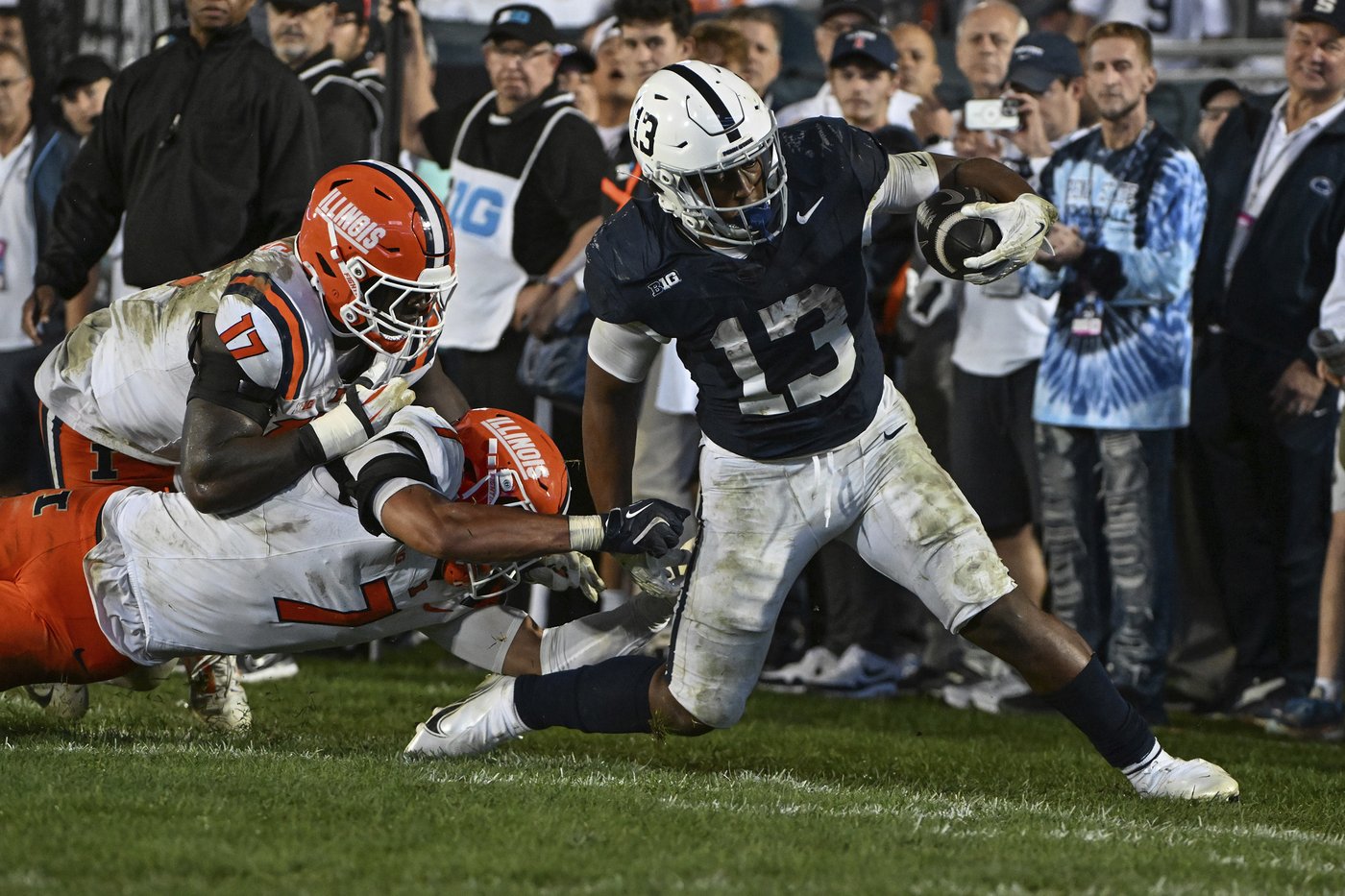 No. 7 Nittany Lions getting overpowering efforts from RBs Allen, Singleton | iNFOnews.ca