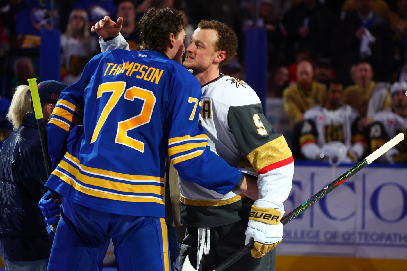 Tage Thompson scores decisive goal to cap night Sabres honor their US gold medal-winning Olympian | iNFOnews.ca Tage Thompson scores decisive goal to cap night Sabres honor their US gold medal-winning Olympian | iNFOnews.ca