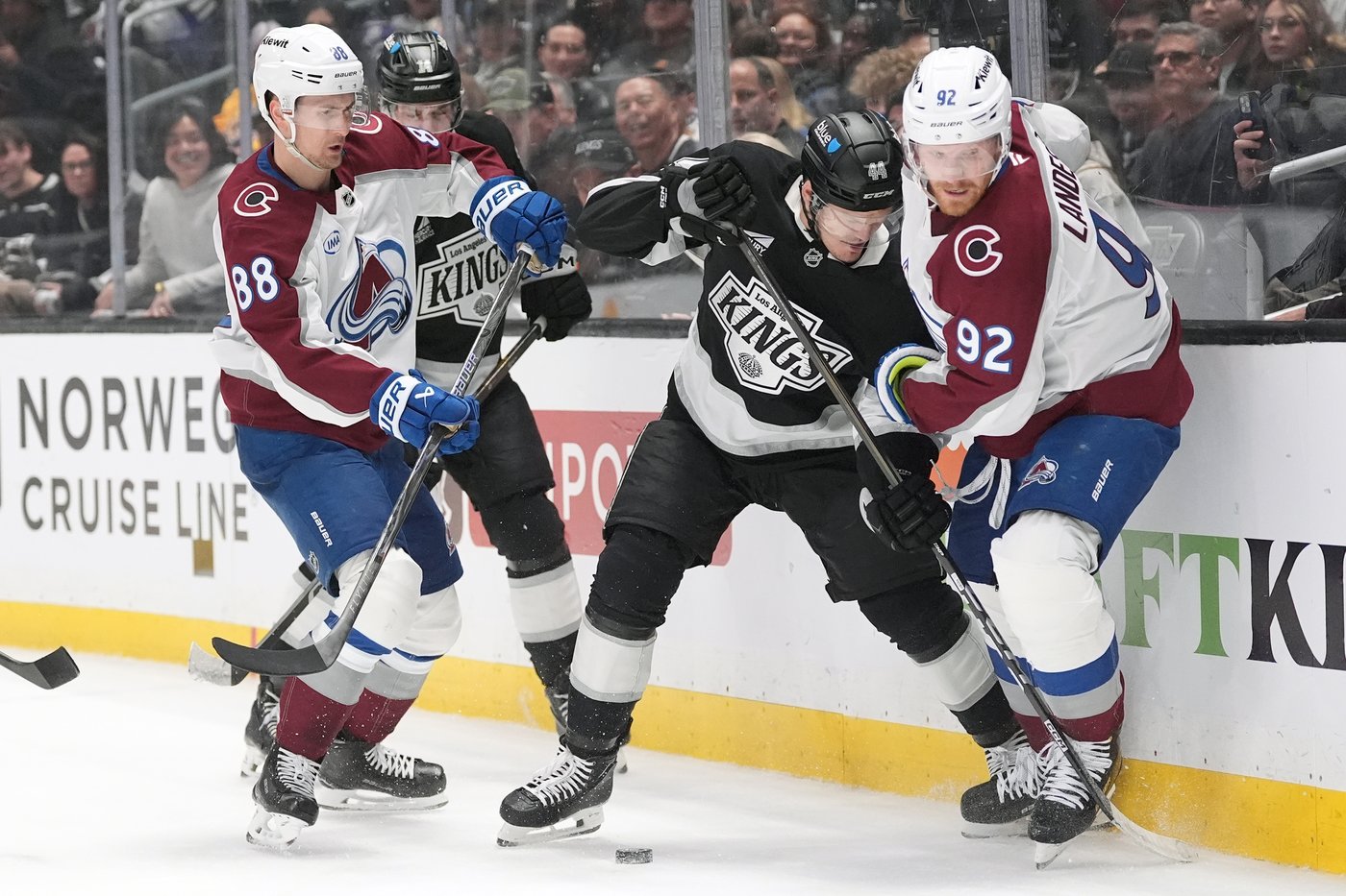 MacKinnon leads Avalanche to 5-1 win and 1st-round sweep of LA Kings, ending Anze Kopitar's career | iNFOnews.ca MacKinnon leads Avalanche to 5-1 win and 1st-round sweep of LA Kings, ending Anze Kopitar's career | iNFOnews.ca
