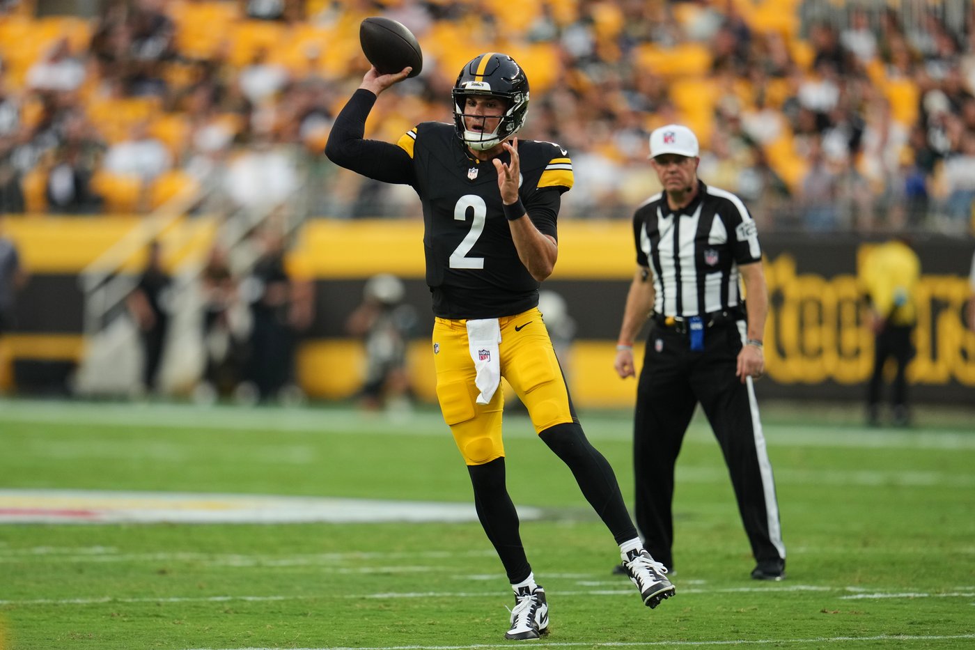 No clear early front-runner in the Steelers backup QB derby as Rudolph, Howard and Allar all shine | iNFOnews.ca