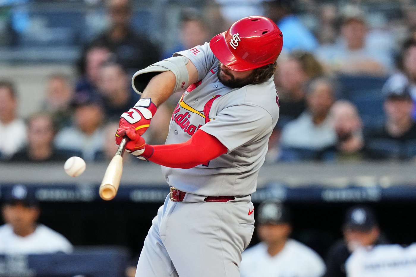 Alec Burleson hits 3 homers for Cardinals at Yankee Stadium after trade deadline passes | iNFOnews.ca Alec Burleson hits 3 homers for Cardinals at Yankee Stadium after trade deadline passes | iNFOnews.ca