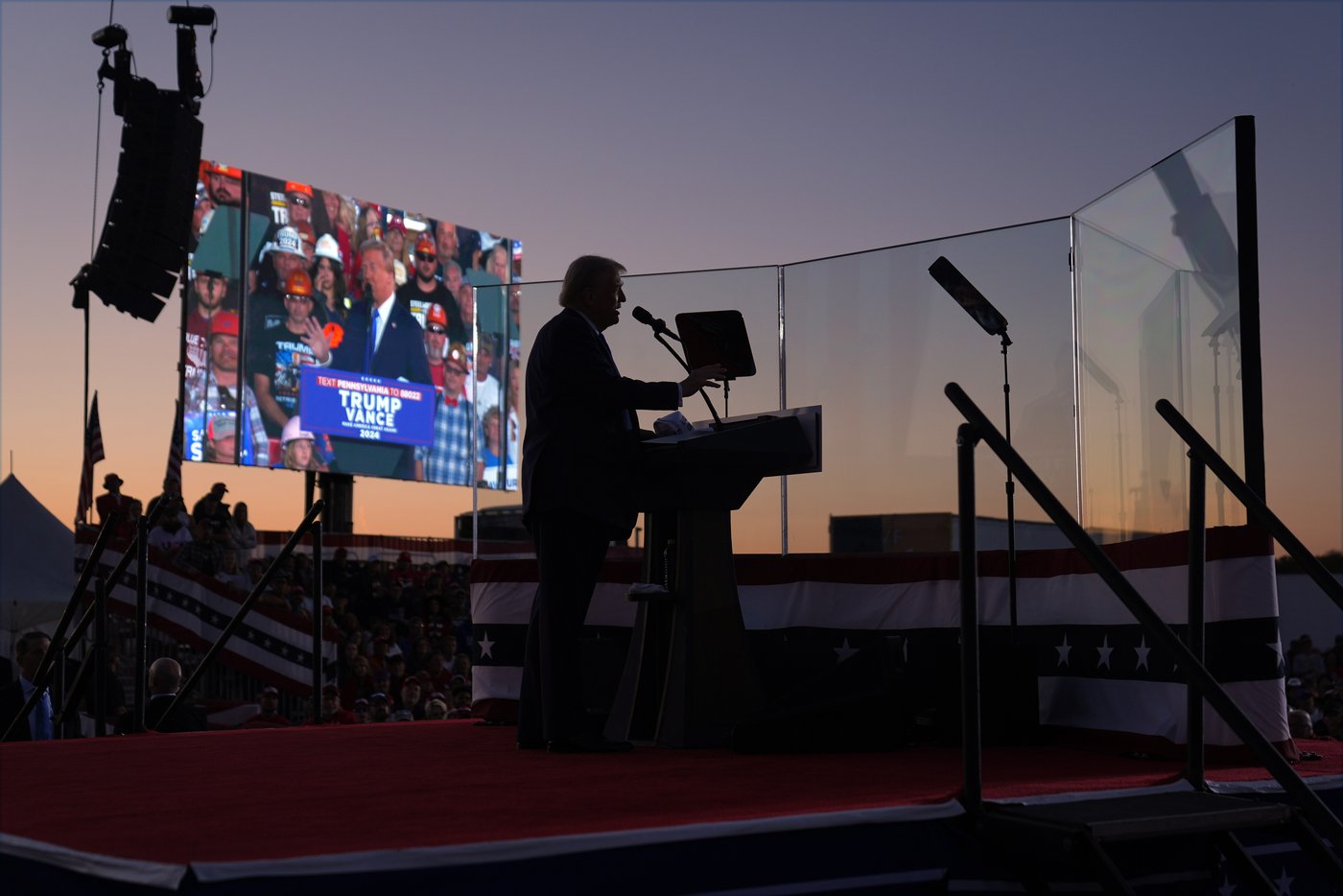Trump rebuilds Democrats' 'blue wall' states with red bricks. Especially Pennsylvania | iNFOnews.ca