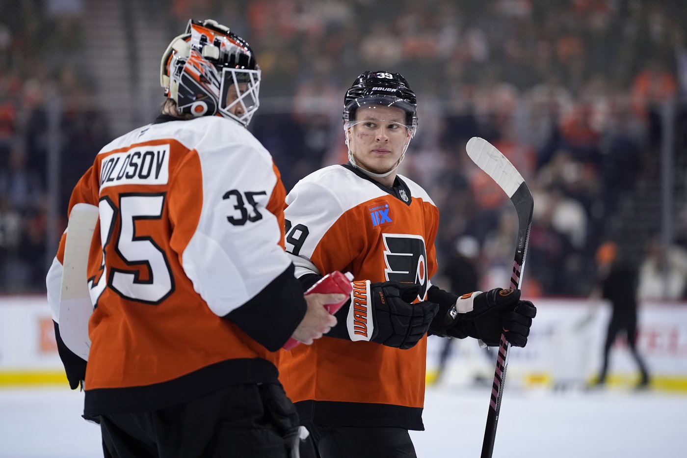 Aleksei Kolosov makes his Flyers debut, becoming first Belarusian goalie in NHL history | iNFOnews.ca Aleksei Kolosov makes his Flyers debut, becoming first Belarusian goalie in NHL history | iNFOnews.ca