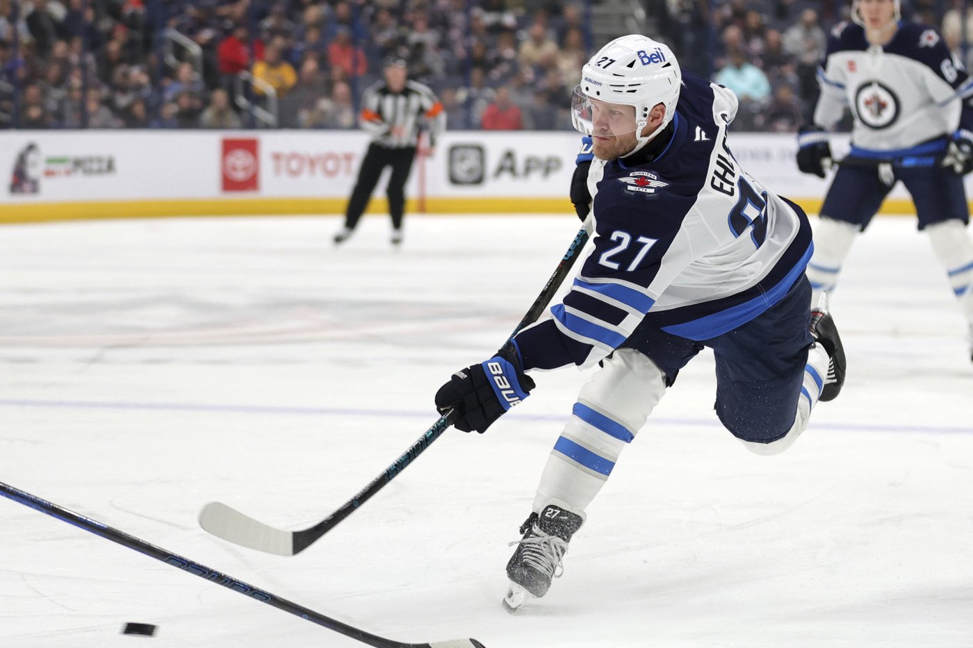 Ehlers scores 3 goals to lead Jets to 6-2 win over Blue Jackets to improve to 6-0-0 on the road | iNFOnews.ca Ehlers scores 3 goals to lead Jets to 6-2 win over Blue Jackets to improve to 6-0-0 on the road | iNFOnews.ca