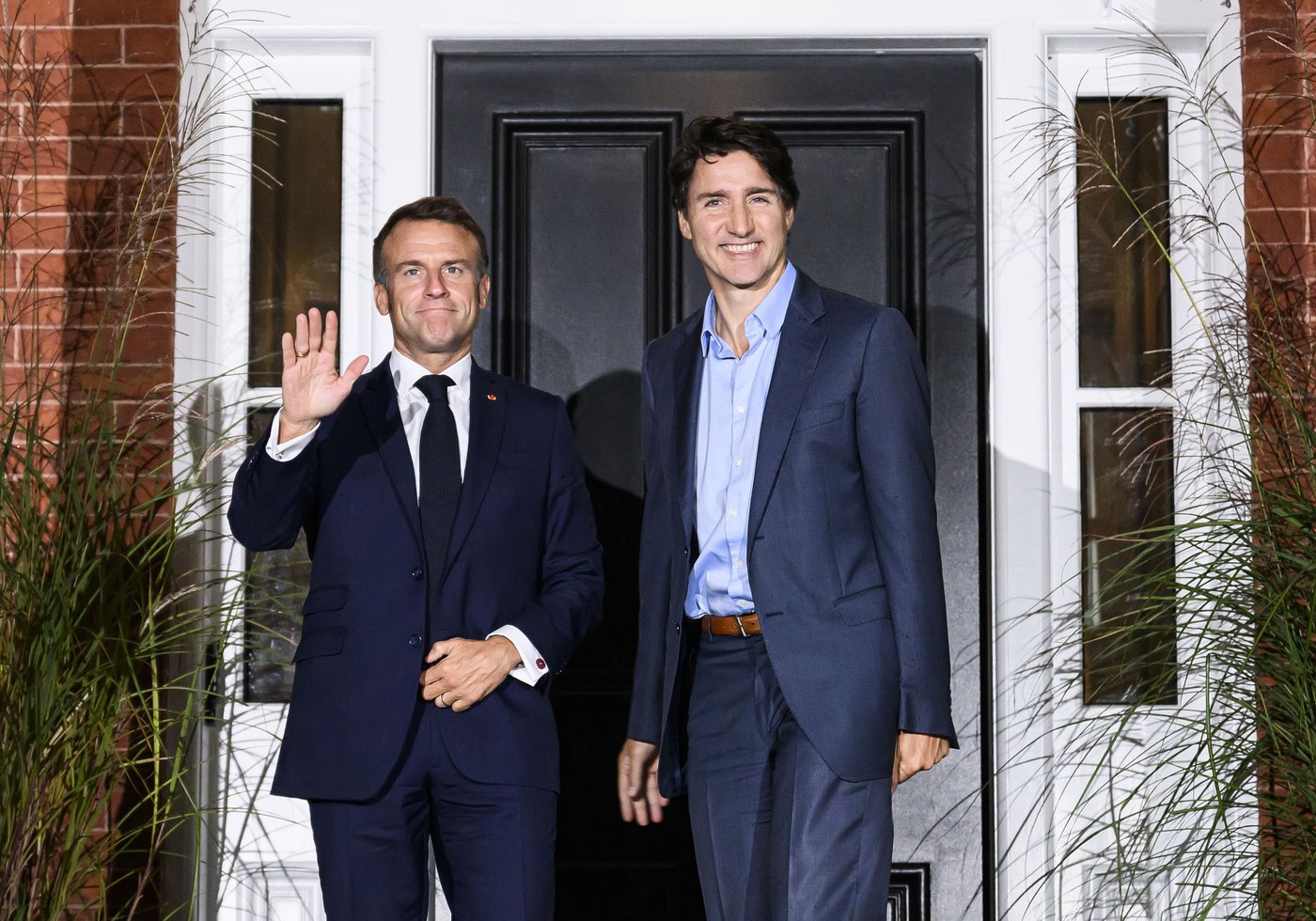 Macron, Trudeau meet as French president visits Canada | iNFOnews.ca