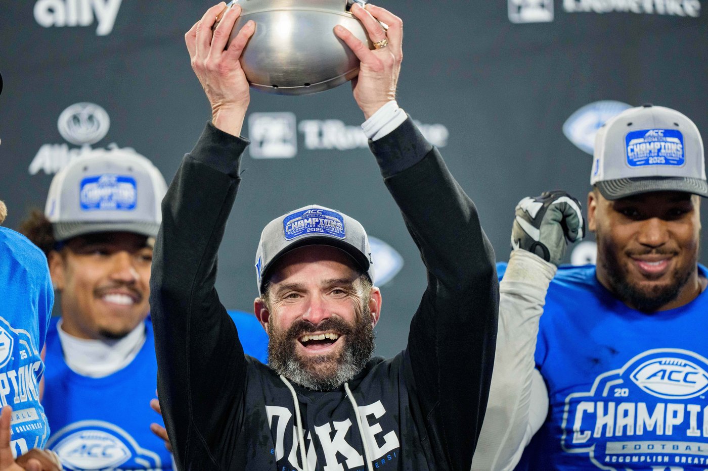 Duke beats No. 16 Virginia 27-20 in overtime for first outright ACC championship since 1962 | iNFOnews.ca