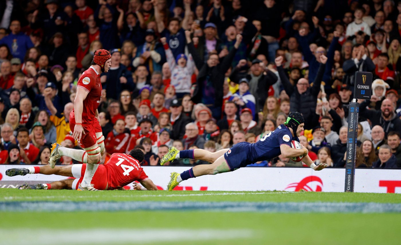 Scotland rallies from 20-5 down to edge Wales 26-23 in a dramatic Six Nations escape | iNFOnews.ca