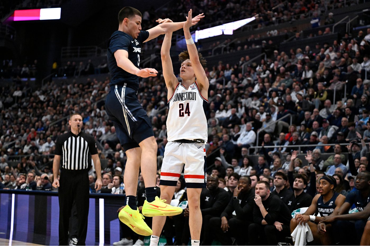 No. 3 UConn remains perfect in Big East play and extends winning streak to 18 by rolling past Xavier | iNFOnews.ca No. 3 UConn remains perfect in Big East play and extends winning streak to 18 by rolling past Xavier | iNFOnews.ca