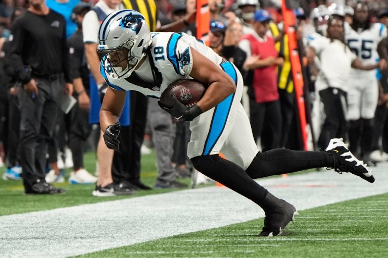 Panthers WRs Jalen Coker, Xavier Legette miss practice with injuries ahead of Week 3 game vs. Browns | iNFOnews.ca