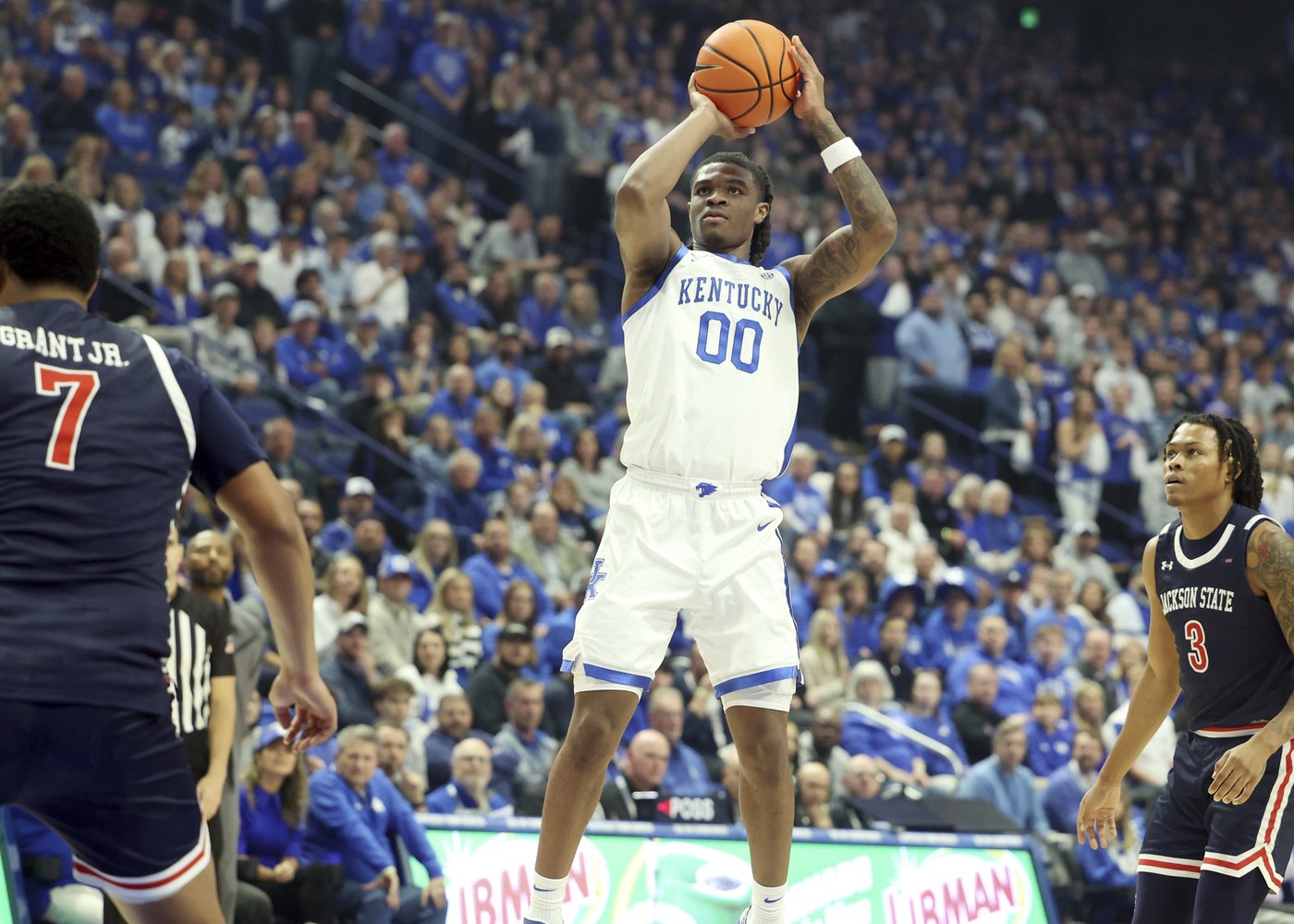 Koby Brea scores 22 points as No. 9 Kentucky routs Jackson State 108-59 | iNFOnews.ca