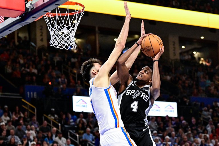 Spurs beat Thunder 117-102 for 3rd win over defending NBA champs in 2 weeks | iNFOnews.ca