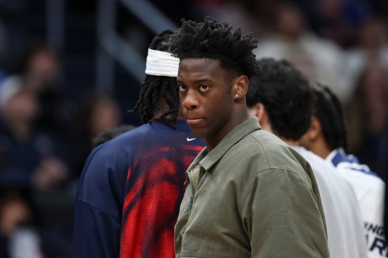 No. 1 pick AJ Dybantsa makes NBA debut for Wizards against Cavaliers | iNFOnews.ca