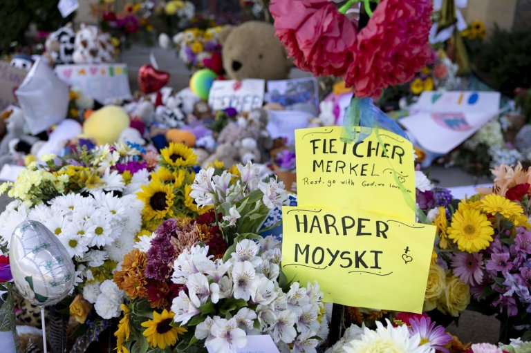 Community honors life of 10-year-old Harper Moyski, killed in shooting at Minneapolis church | iNFOnews.ca
