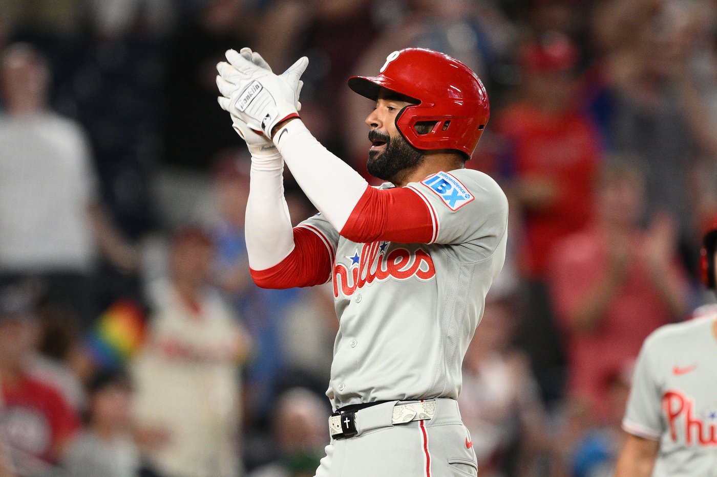 Derek Hill robs Juan Soto with dazzling catch to make another big impression on Phillies | iNFOnews.ca Derek Hill robs Juan Soto with dazzling catch to make another big impression on Phillies | iNFOnews.ca