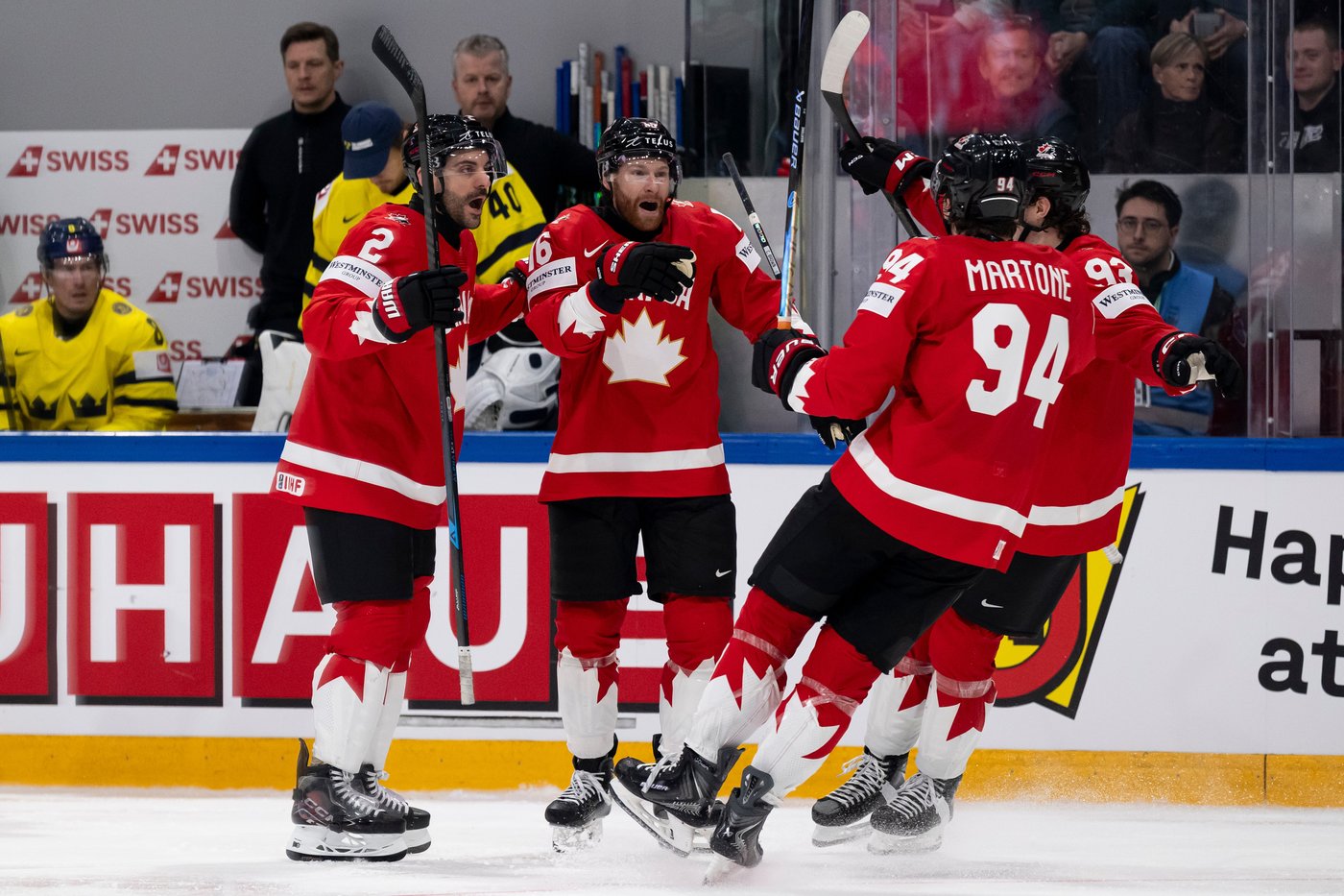 Connor Brown scores winner as Canada beats Sweden 5-3 at hockey world championship | iNFOnews.ca