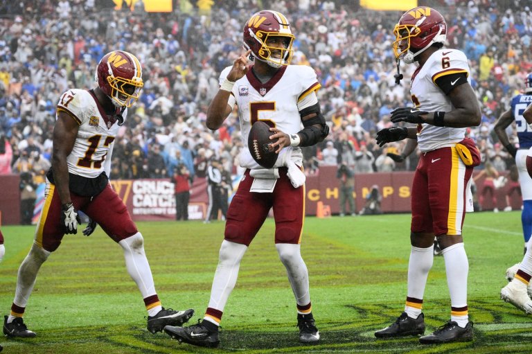 Jayden Daniels and Commanders settle for 27-27 tie with Giants after botching final play of OT | iNFOnews.ca