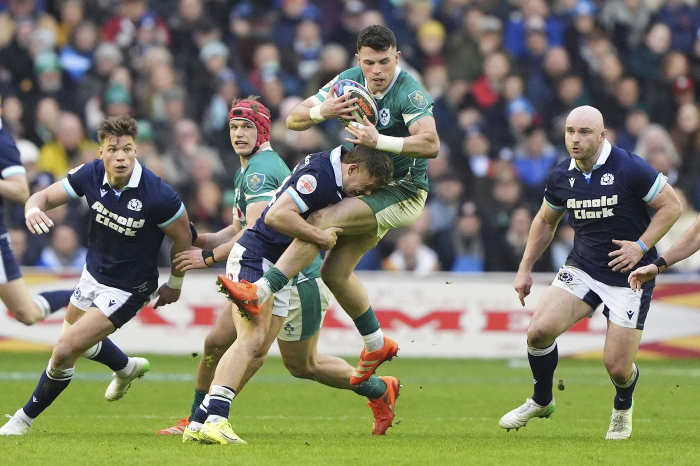Ireland beats Scotland 32-18 in Six Nations to take huge step to unprecedented third straight title | iNFOnews.ca